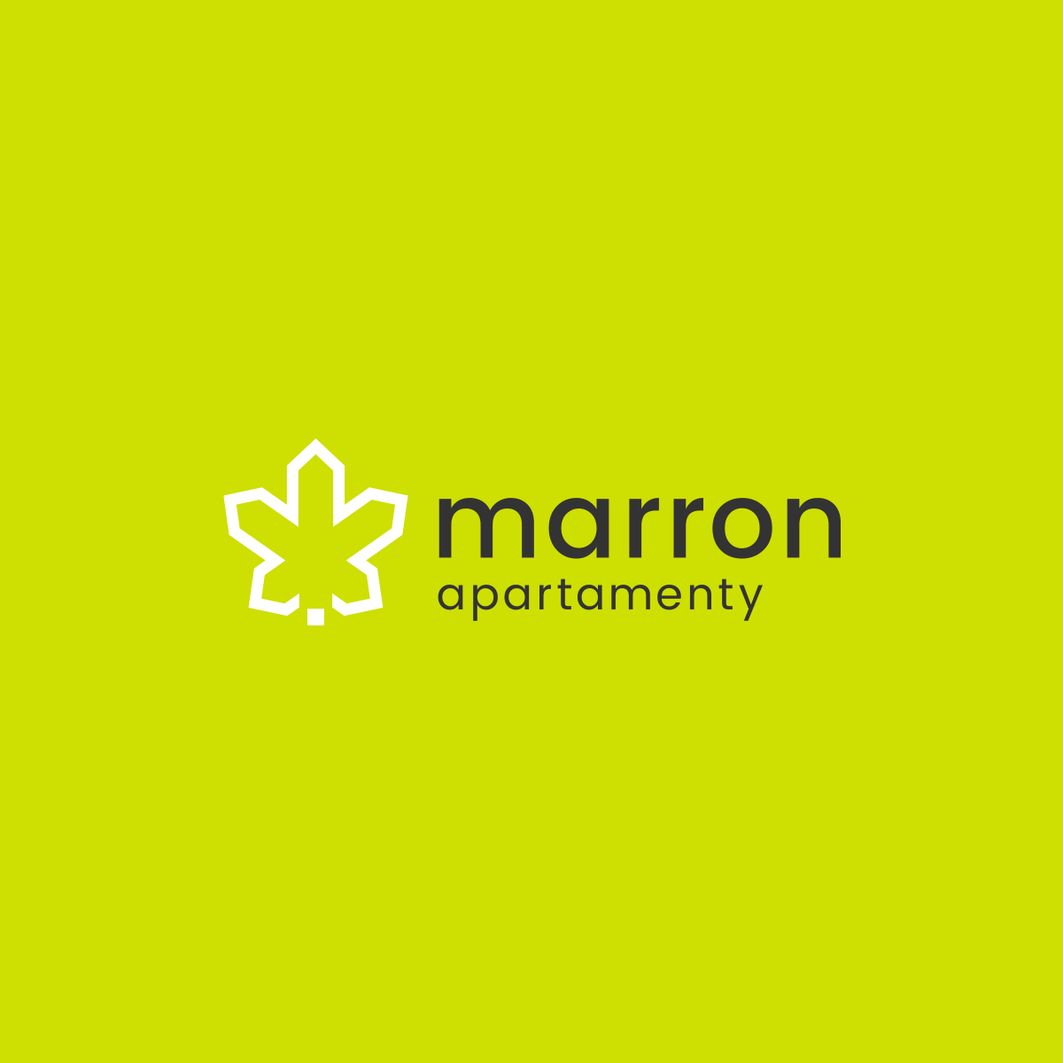 Logotyp Marron Apartamenty